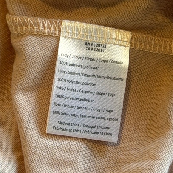 Anthropologie One September Elegant Pink Lace-Trimmed Dress SIZE L - Picture 6 of 13